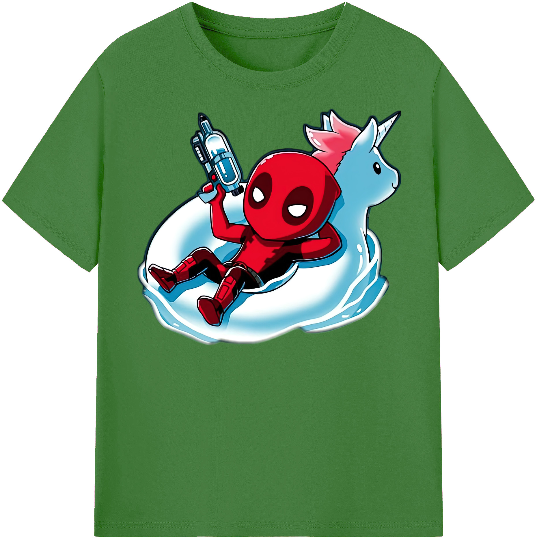 （画像用） Deadpool デッドプール レディースカジュアルプリントTシャツ（綿100％）